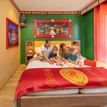 Unterkünfte - LEGOLAND Feriendorf Ninjago Quartier Zimmer