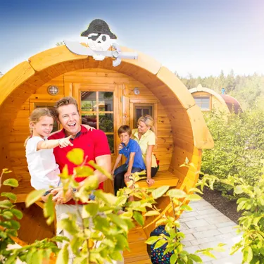 Unterkünfte - LEGOLAND Feriendorf Campingfass